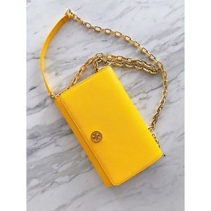 Tory Burch Handbag WOC Yellow
